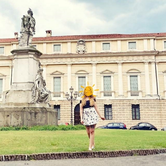 Floral flared mini skirt - Picture 5 of 5